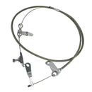 155cm / 61 Inch Throttle Cable Line Wire for Ford C4 Go Kart Transmission Sliver