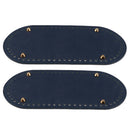 2x Knitting Crochet PU Bag Bottom Shaper Cushion Handwoven Bag Pad Accessory
