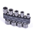 5-13mm steel power nut driver drill bit set 1/4" hex shank metric socket wrenME