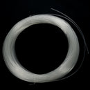 Fisherman Monofilament Fluorocarbon Fishing Leader Line 1.2mm Dimeter white