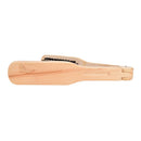 Wood Salon Style Hairdressing Bristle Hair Straightening Brush V Shape Comb M&O