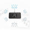Suction Cup 10W Wireless Charger Is Suitable for Wireless Charging for AppleW6W2