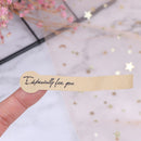 90X "Especially for you"kraft paper seal stickers for handmade products OZ