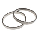 2Pcs Men Women Shirt Sleeve Holders Metal Armband Garter Belt Elastic
