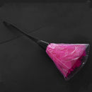 1pc Fashion Turkey Feather Duster with Black Plastic Handle Cleaning Tool(r L2S9