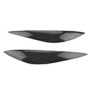 Car Real Carbon Fiber Headlight Eyebrow Eyelid Trim for Mercedes Benz W204