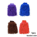 Car Wash Cleaning Glove Motorcycle Truck Soft Washer Care Brush Tool Clean A1W5