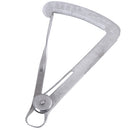 Dental lab wax metal crown gauge caliper ruler dental surgical instrume OZ