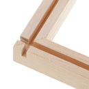 Rectangle Wood Embroidery Cross Stitch Tapestry Ring Hoop Frame Sewing Tool