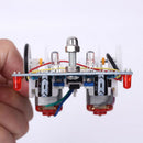 D2-5 Intelligent Tracking Smart Car Robot Chassis Starter Sets W / DC Motor PCB