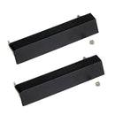 2Pcs Plastic Hard Drive HDD Caddy Skin Bezel For DELL Latitude E6500 Laptop