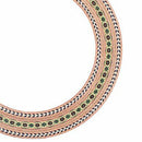 Acoustic Guitar Wood Inlaid Soundhole Rosette Inner Dia 92.5Mm