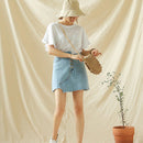 Women Beach Bag Round Straw Crochet Shoulder Summer Bag Purse, Light Brown H6R7