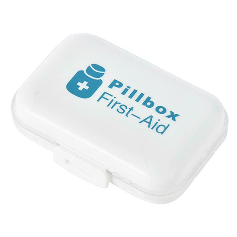 Portable Pill Box Separate Dispenser Tablet Medicine for Travel Home (Blue)