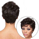 Womens Wigs Full Hair Short Fluffy Mediumuburn Wig Women Wear C6F4 Daily Y6 E7A0
