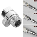 Brass G1/2 Flow Quick Control Shut-OFF Valve Shower Head Hand Water-Saver- R9Z6