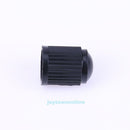 100pcs Plastic Car Truck Bike Tire Tyre Wheel Valve Stems Caps Dust Cover Black