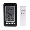 Wireless Thermometer Weather Station C / F Temperature Desk Clock + Transmitter