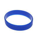 10 Silicone Rubber Bracelet Cuff Wristband Wrist Band 12mm D4X1