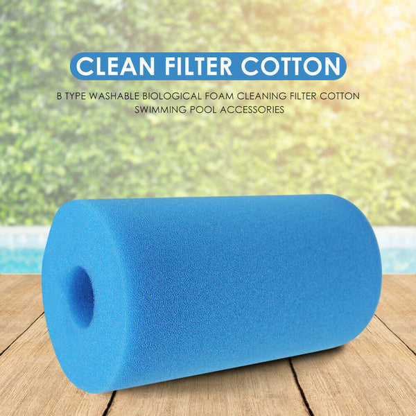 Reusable Clean Water Foam Filter Sponge Roll for Intex B Aquarium Fish Tank