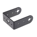 1Pcs New Black Long U-Shaped Bracket Steering Gear Bracket Robot PTZ Good BX