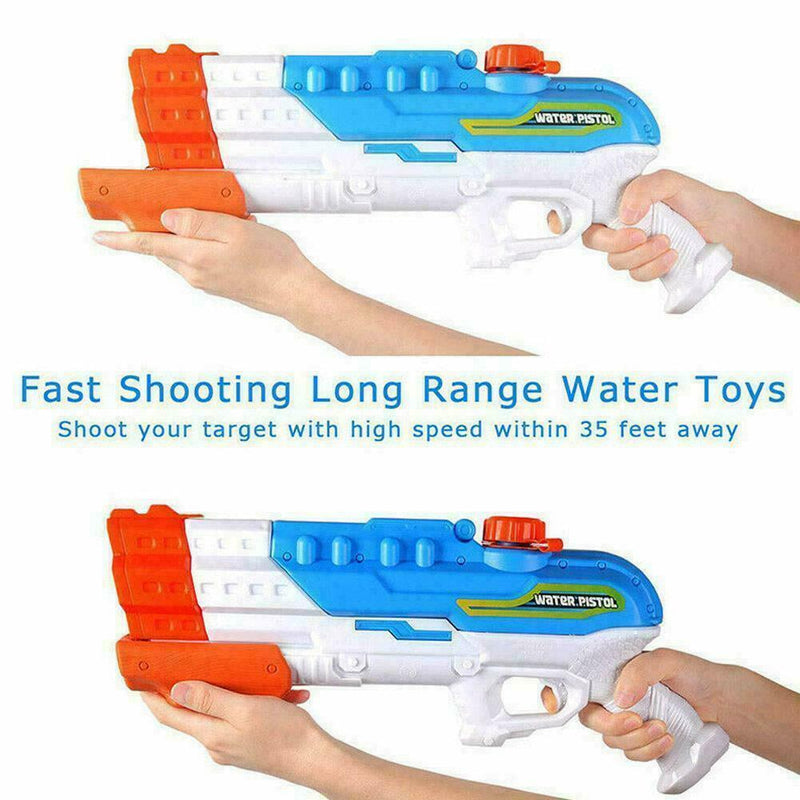 Giant 17.3In Water Gun Super Pump Action Cannon Shooter Drench Pistol Soake O7O6