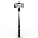Q02S Bluetooth 4.0 Selfie Stick Tripod Monopod with Remote Control + Fill Light