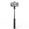 Q02S Bluetooth 4.0 Selfie Stick Tripod Monopod with Remote Control + Fill Light