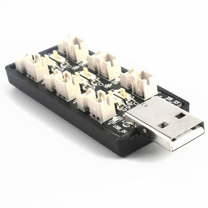 6CH USB 3.8V 1S LiPo Battery Charger Charging Board RC Accessory with USB I P7V1