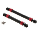 2Pcs Rc Car Front And Rear Metal Axle Cvd Drive Shaft For Traxxas Trx-4 Rc