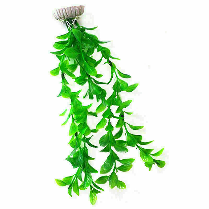 26cm Green Artificial Plastic Water Plant Grass for Fish Tank High quality M0K5