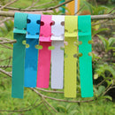 100 Pcs Plant Tree Tags Nursery Garden Lables 2x20cm Wrap Around Hanging Tags