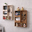 Storage Rack Three Layer Hook Hanging Wall Decoration Holder Living Room Ke
