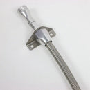 for Chevy General Flexible Stainless Steel Gearbox 530mm Oil Dipstick-silve
