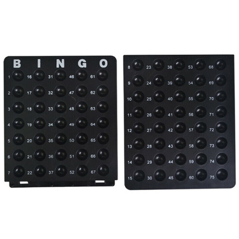 75 Balls-Lottery Machine Draw Machine Party Bingo Game Lucky Balls Game Lot J2Y3