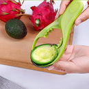 3 In 1 Fruit Cutter Stainless Steel Open Avocado Slicer Enucleate Core VMY