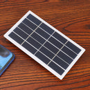 173x99mm 2W 5V Polycrystalline Silicon Solar Panel with Alligator Clips A