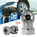 1/4 inch NPT Car Tyre Inflator Valve Connector Air Chuck Ball Tire Clip Lock-o3c