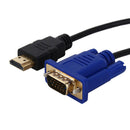 1080P Adapter Cable Mini Convert Transmission HDTV To VGA Male Support Stable HD