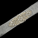 Crystal Bridal Wedding Beaded Jeweled Rhinestone Belt Sash Decor Accessorie