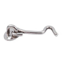 Doors and windows, stainless steel clasp, Eye Cabin hook clasp, 75mm long