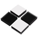 40x40x10mm Black Radiator Aluminum Heatsink Extruded Profile Heat Dissipati