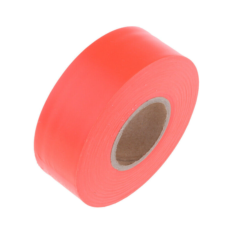 2pcs Flagging Tape for Boundaries and Hazardous Areas - Non-Adhesive Tape,
