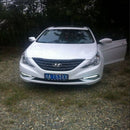 Top Fashion Car 8 LED DRL Fog Driving Daylight Daytime Running Light Head Lamp