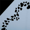 love heart layering stencils scrapbooking album masking painting template too 3c
