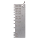 Wire Gauge Thickness Measuring Tool Wire/Sheet Metal Gage Measurement WL BX3 Gw