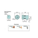 Metal Push to Close Latch for Boat and Motorbike Glovebox Safety Part