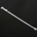 2 Pcs Shoulder Belt Clear Adjustable Soft Silicone Bra Straps