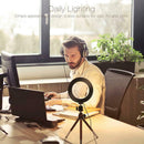 Dimmable Studio Camera 6'' Ring Light Photo Phone Video with USB Plug