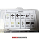 3X(146 Pcs Fender Door Hood Bumper Trim Clip Body Retainer Assortment